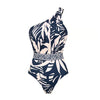 Print Pants One Piece Swimsuit Set