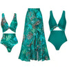 Reversible Mix and Match Marine Organism Bikini Swimsuit Set