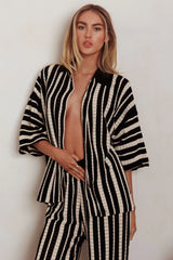 Knit Relaxed Shirt Black